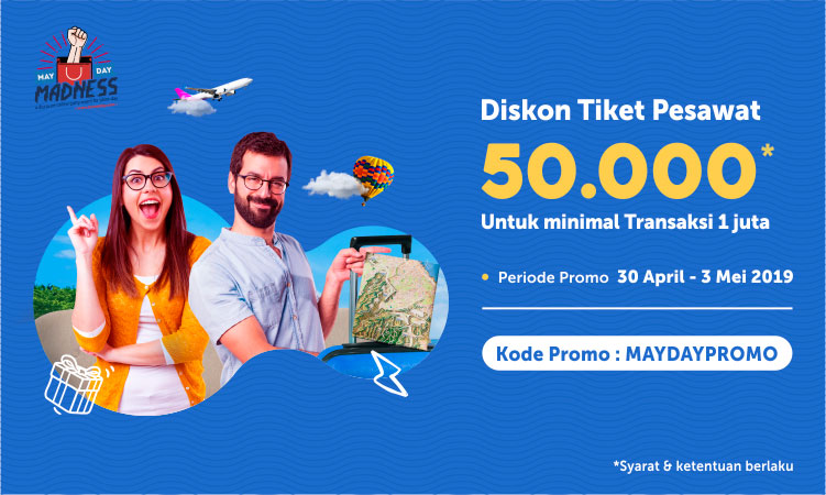 ArenaTiket - Mayday Madness Reguler Promo Diskon 50 Ribu
