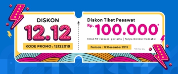 Promo Spesial Harbolnas dari Arenatiket